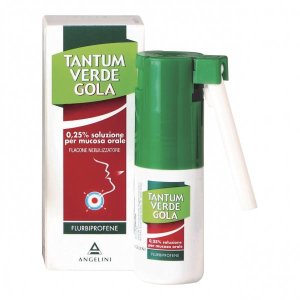 TANTUM VERDE GOLA SPRAY - Per spegnere rapidamente il mal di gola TANTUM VERDE GOLA SPRAY - Per spegnere rapidamente il mal di gola