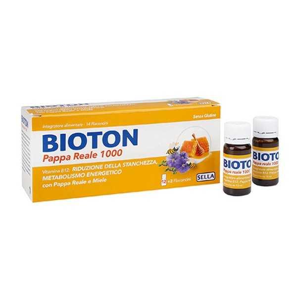 BIOTON PAPPA REALE 1000 BIPACK 14+14 FLACONCINI