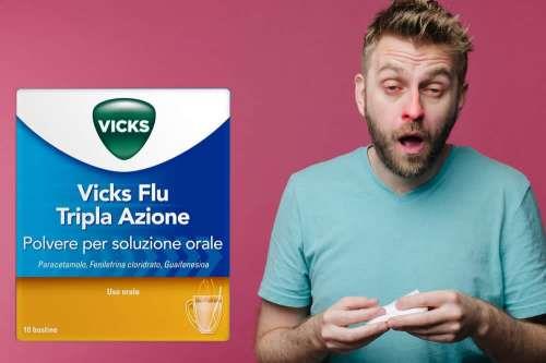 VICKS FLU TRIPLA AZIONE - Per alleviare i sintomi di influenza e raffreddore VICKS FLU TRIPLA AZIONE - Per alleviare i sintomi di influenza e raffreddore