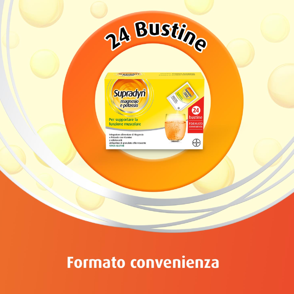 SUPRADYN MAGNESIO E POTASSIO 24 BUSTINE SUPRADYN MAGNESIO E POTASSIO 24 BUSTINE