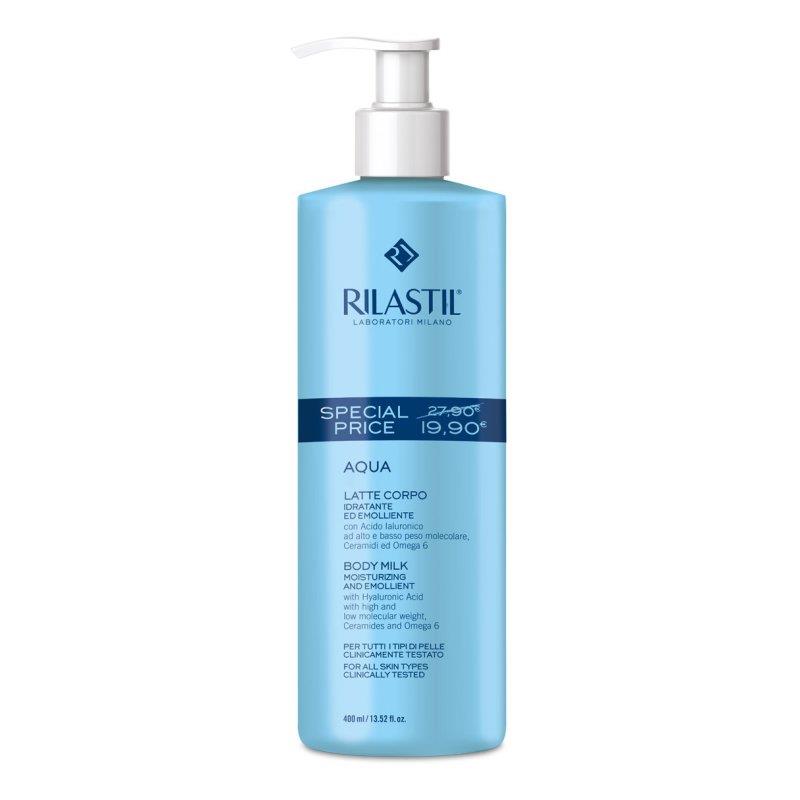 RILASTIL AQUA LATTE CORPO IDRATANTE 400ML _SPECIAL PRICE 19,90€ RILASTIL AQUA LATTE CORPO IDRATANTE 400ML _SPECIAL PRICE 19,90€