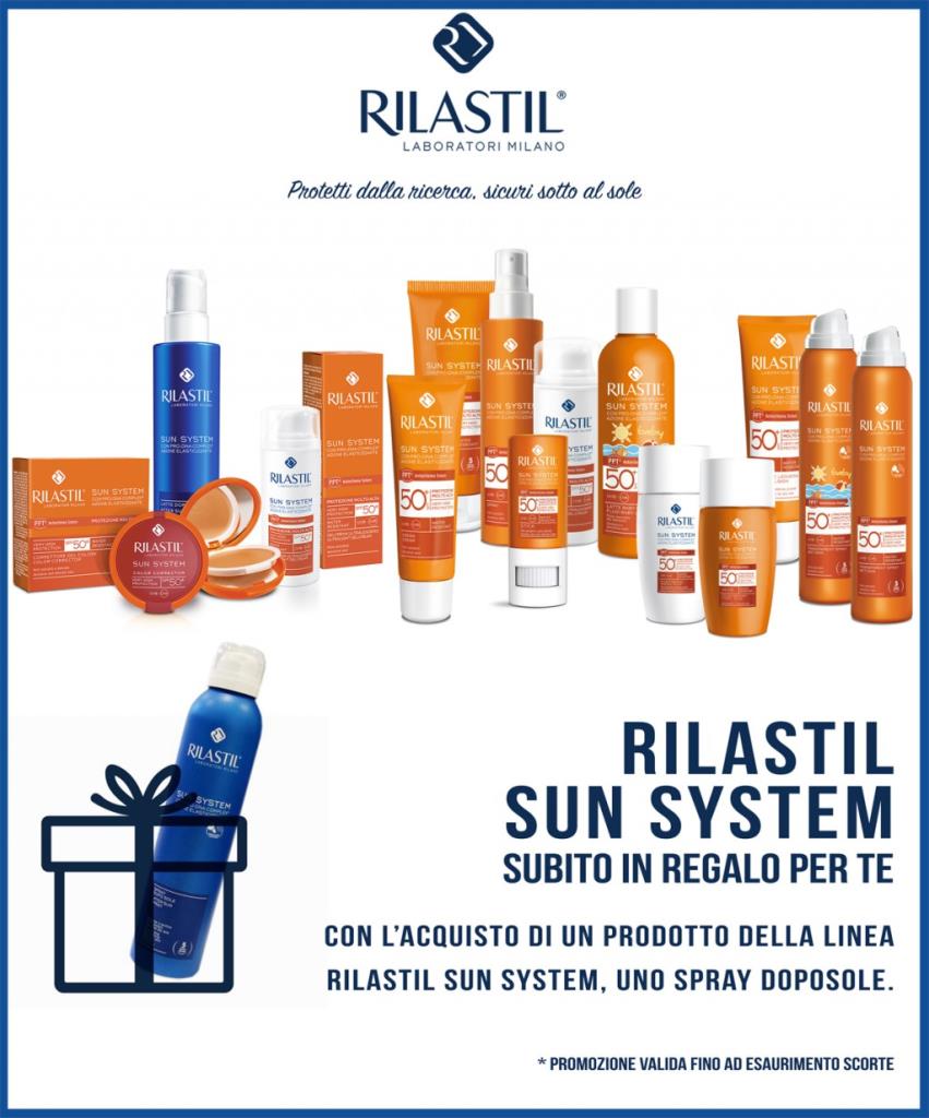RILASTIL SOLARI SUN SYSTEm _ - 30% SULLINTERA LINEA + 1 DOPOSOLE IN OMAGGIO RILASTIL SOLARI SUN SYSTEm _ - 30% SULLINTERA LINEA + 1 DOPOSOLE IN OMAGGIO
