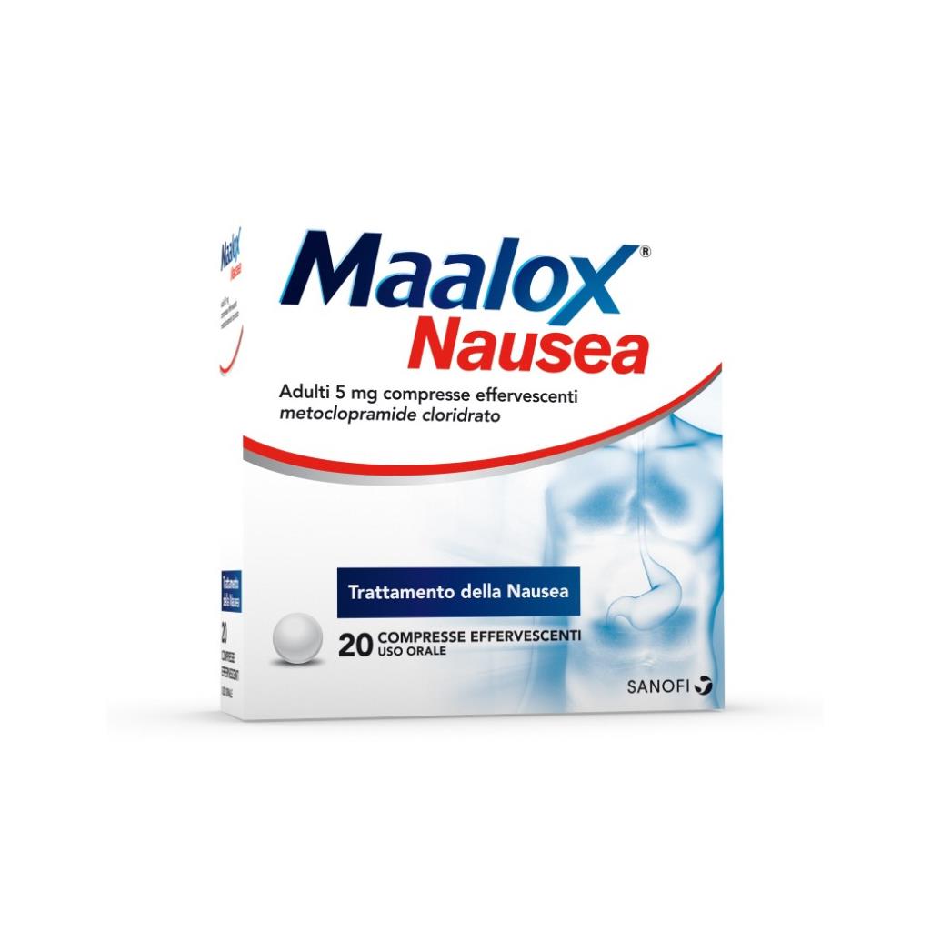 MAALOX NAUSEA 20CPR EFFERVESCENTI _ Per il trattamento della nausea MAALOX NAUSEA 20CPR EFFERVESCENTI _ Per il trattamento della nausea