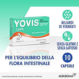 YOVIS CAPSULE - 50 Miliaridi di fermenti lattici vivi YOVIS CAPSULE - 50 Miliaridi di fermenti lattici vivi