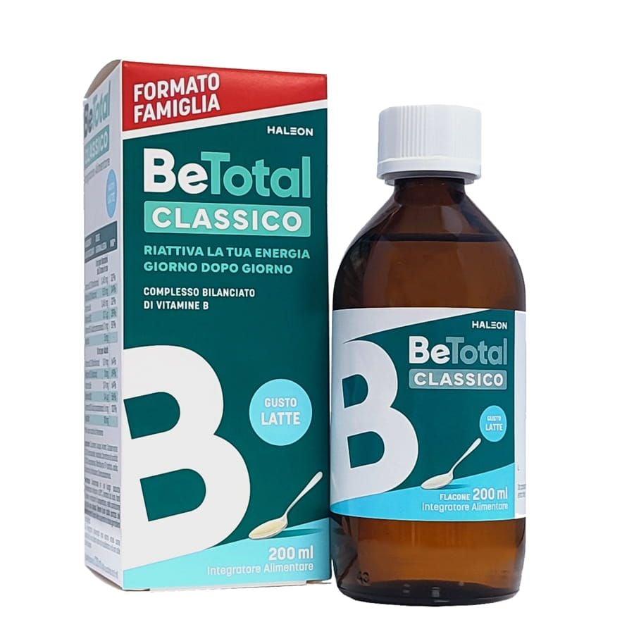 BE-TOTAL SCIROPPO 200ml _ Integratore alimentare di Vitamina B 