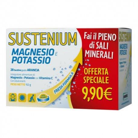 SUSTENIUM MAGNESIO E POTASSIO 28 BUSTE SUSTENIUM MAGNESIO E POTASSIO 28 BUSTE