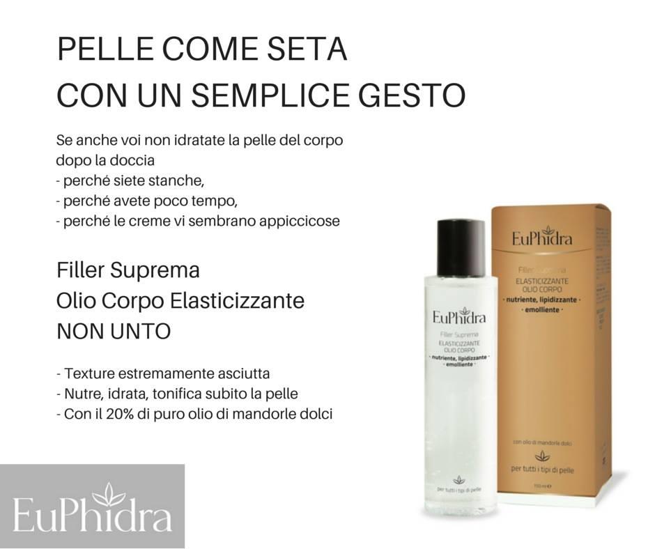 EUPHIDRA - FILLER SUPREMA OLIO CORPO ELASTICIZZANTE EUPHIDRA - FILLER SUPREMA OLIO CORPO ELASTICIZZANTE