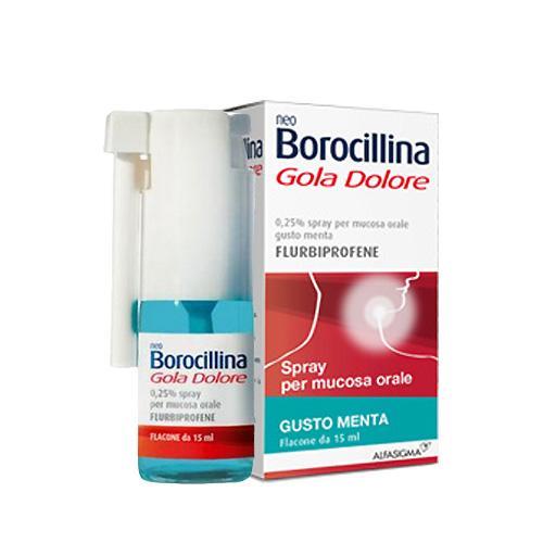 NEOBOROCILLINA GOLA DOLORE SPRAY NEOBOROCILLINA GOLA DOLORE SPRAY