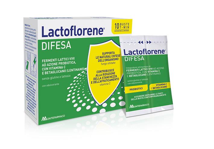 LACTOFLORENE DIFESA 10BUSTE BIPACK 1+1 LACTOFLORENE DIFESA 10BUSTE BIPACK 1+1