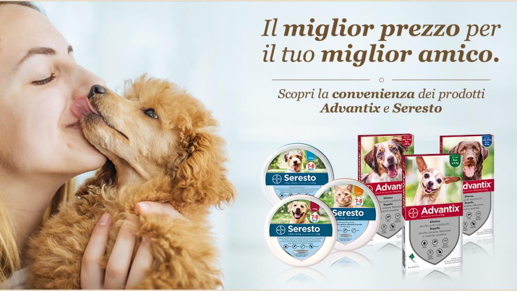 SUPER OFFERTA ADVANTIX E SERESTO _ - 35% sull