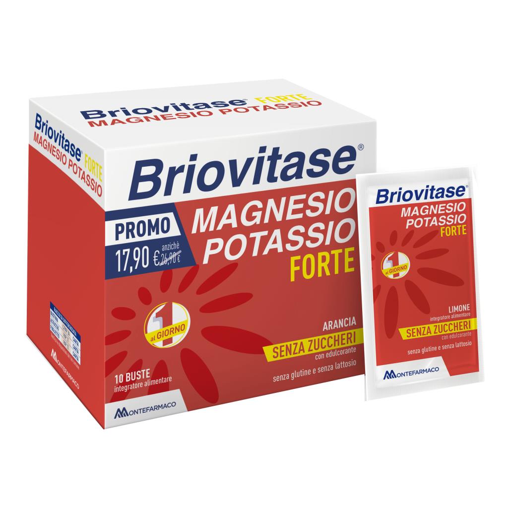 BRIOVITASE MAGNESIO E POTASSIO FORTE 30 BUSTE